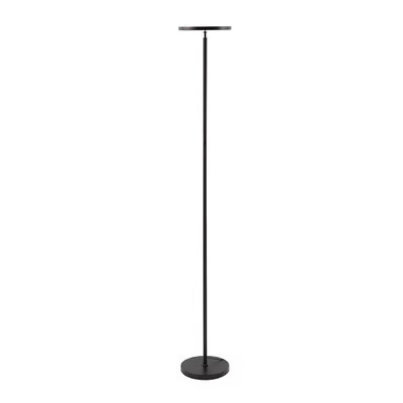 floor lamp with shelves